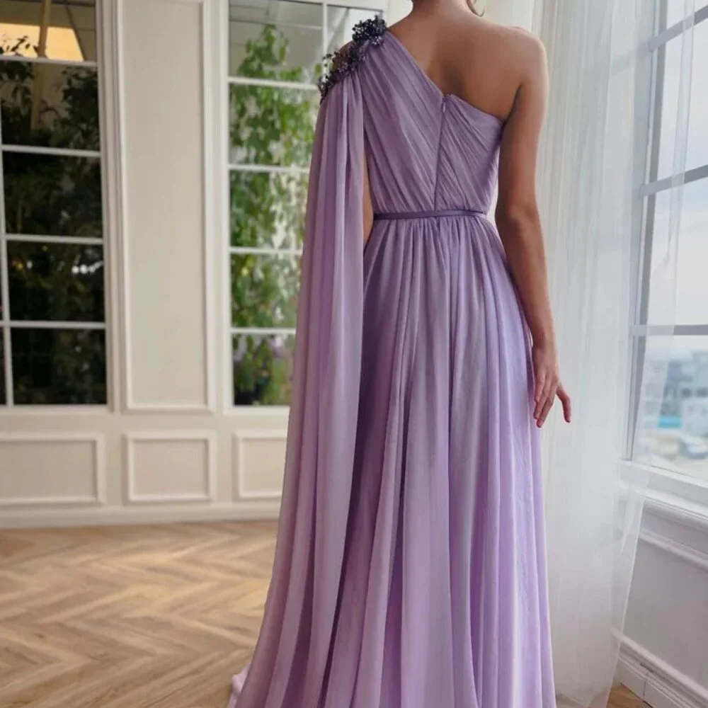 Teuta Matoshi Lady in Lavender Gown, Sz 20, Purple - Picture 5 of 8